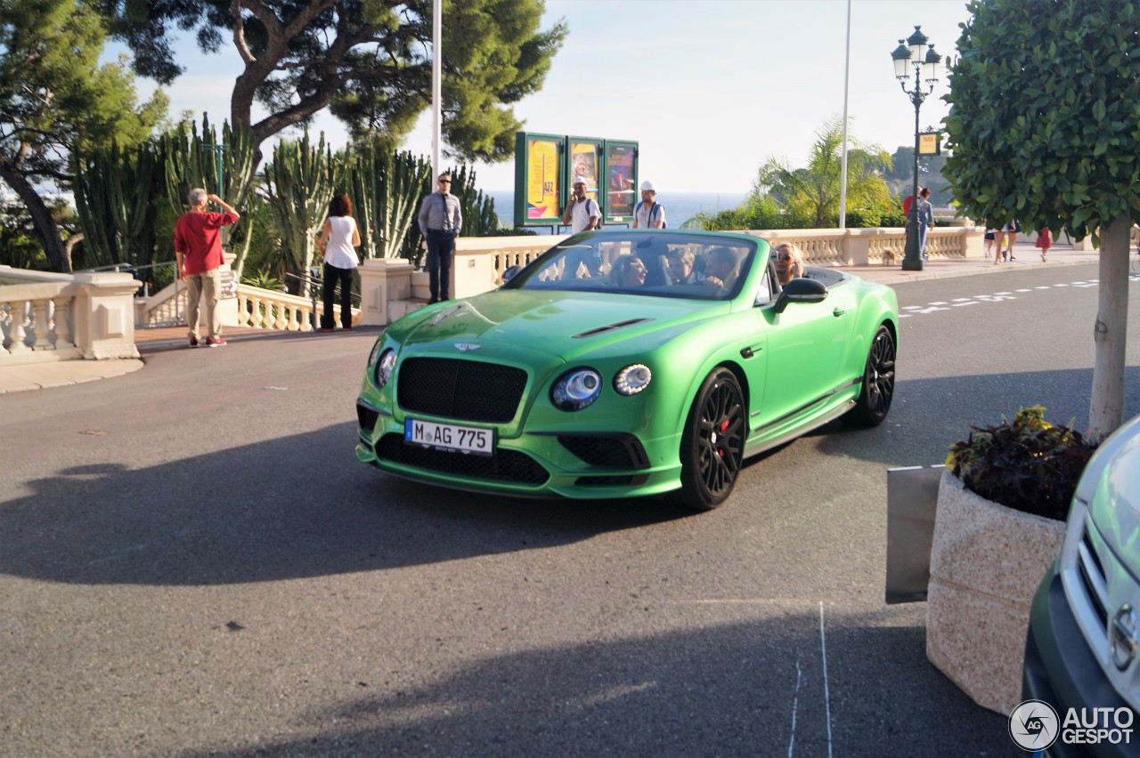Bentley Continental Supersports Convertible 2018