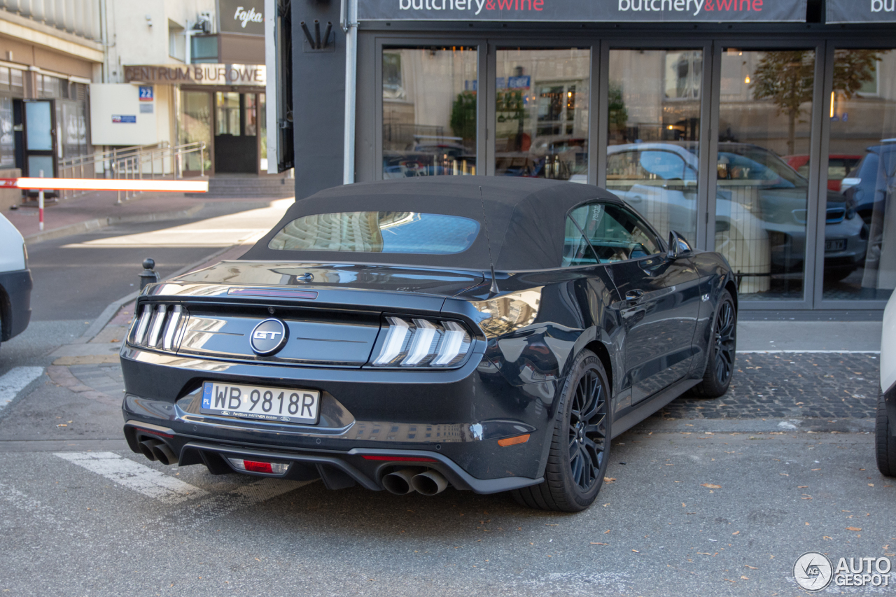 Ford Mustang GT Convertible 2018