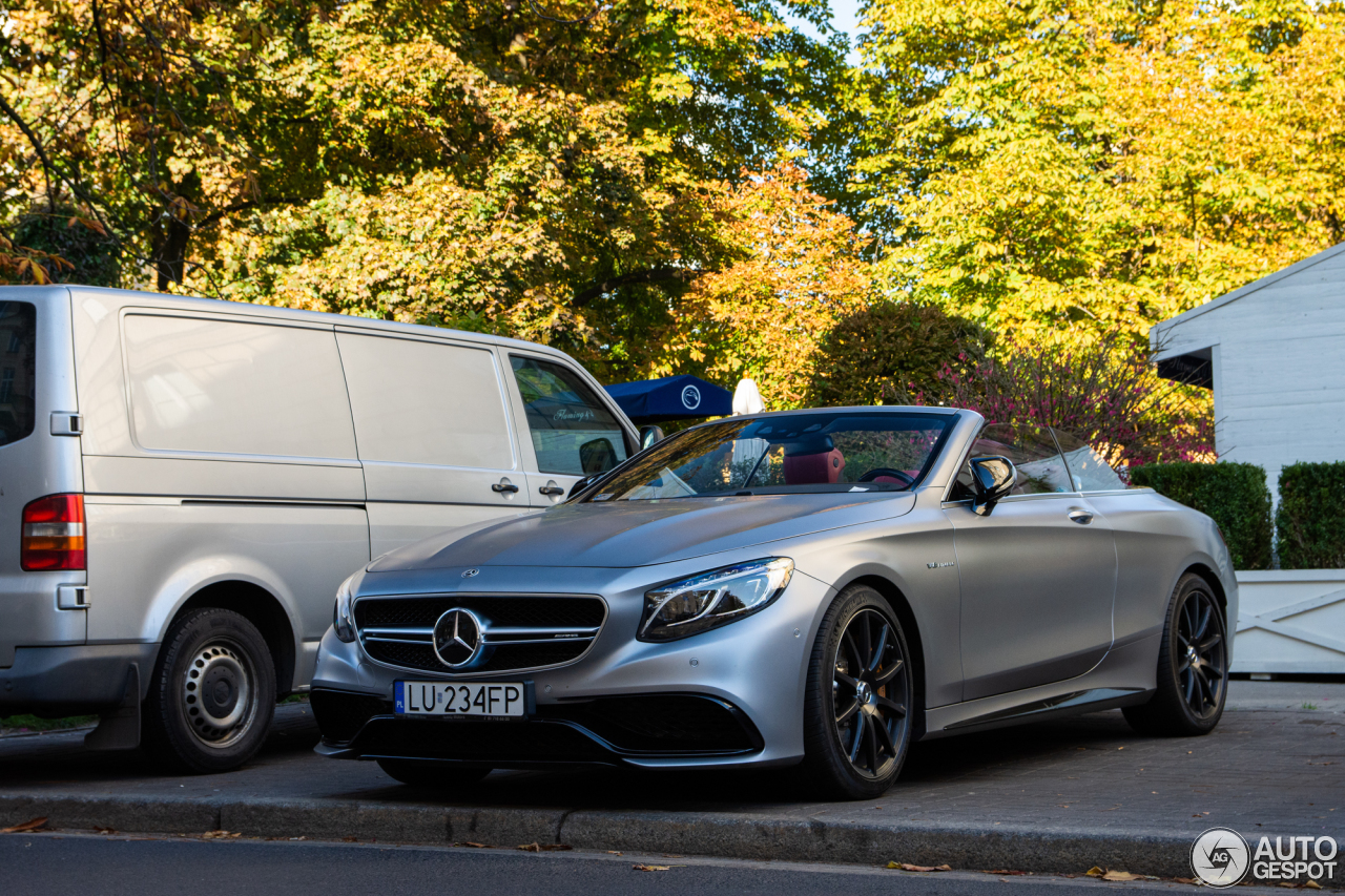 Mercedes-AMG S 63 Convertible A217