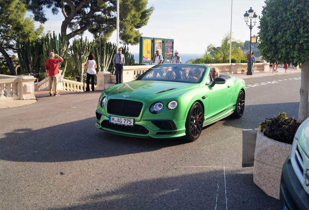 Bentley Continental Supersports Convertible 2018