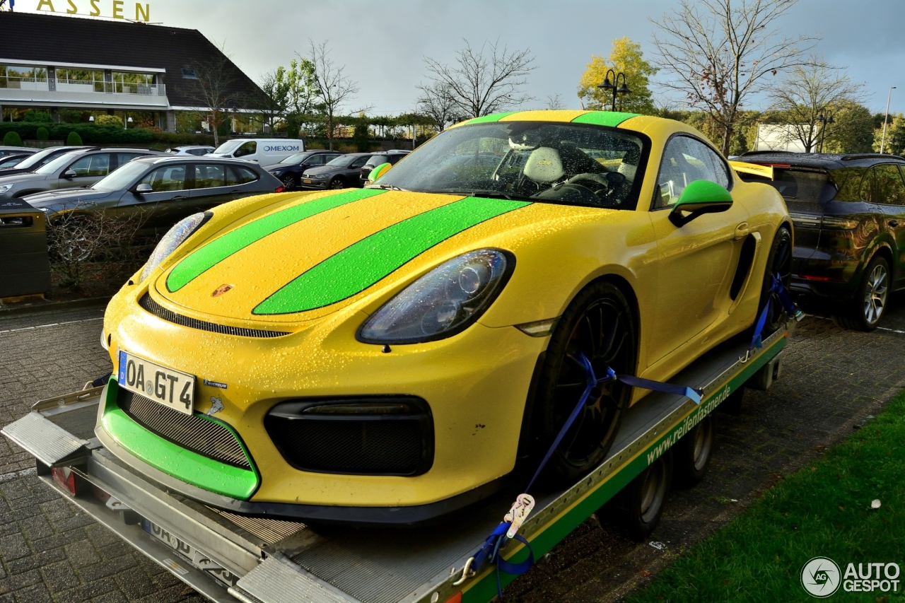 Porsche 981 Cayman GT4