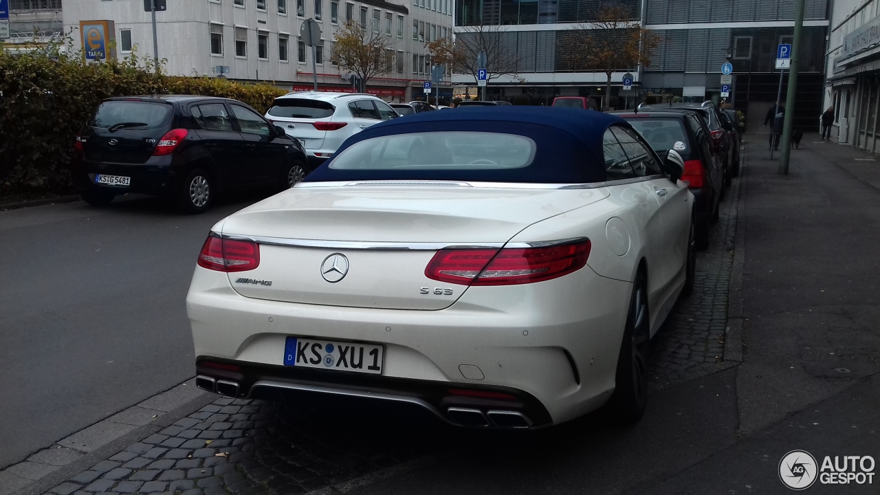 Mercedes-AMG S 63 Convertible A217