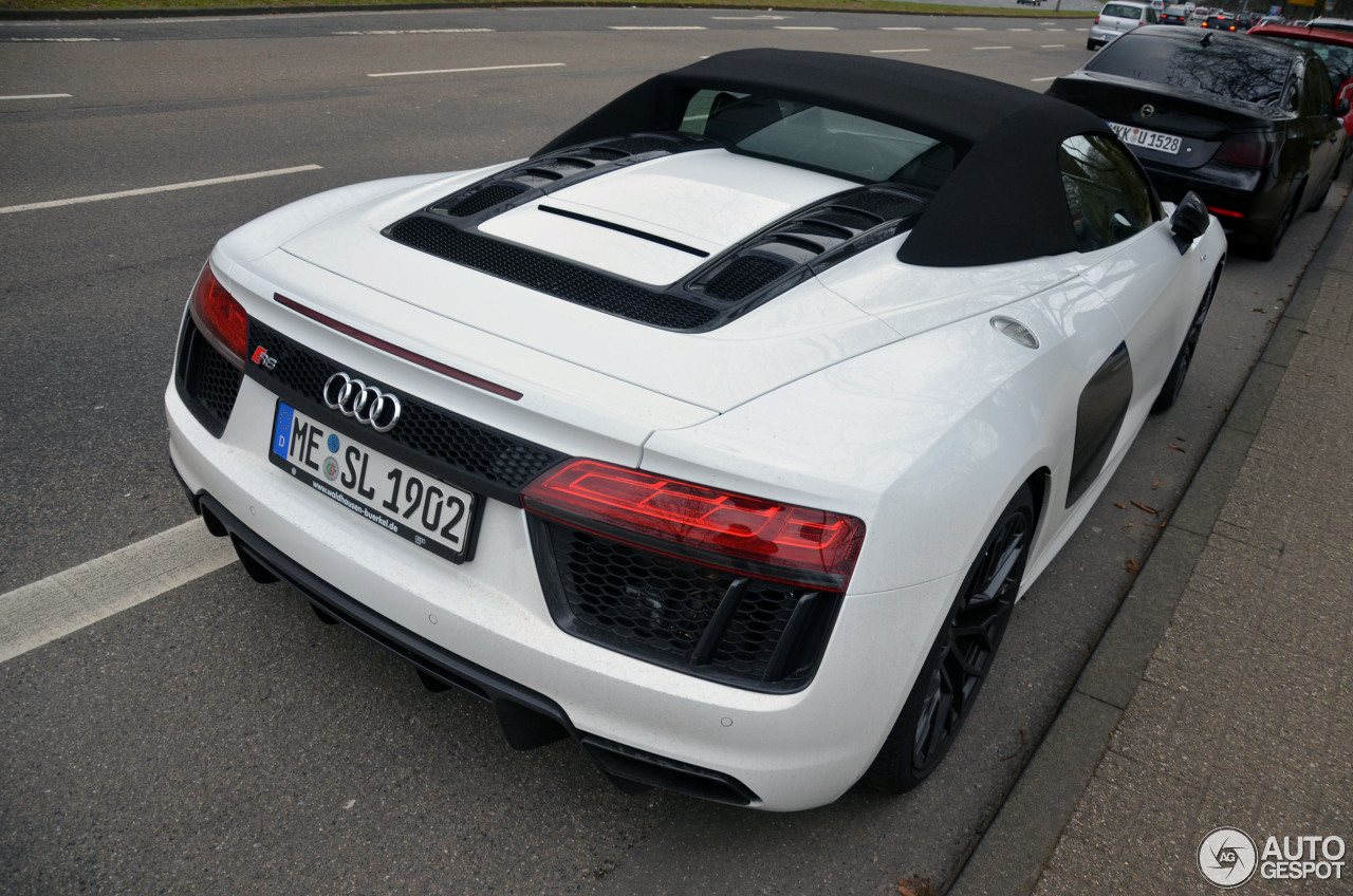 Audi R8 V10 Spyder 2016