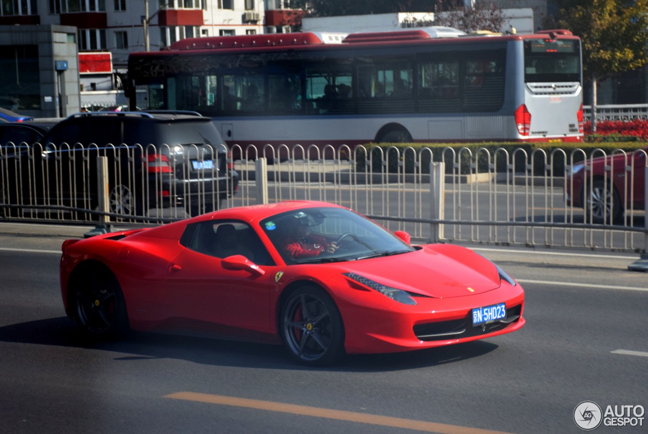 Ferrari 458 Spider