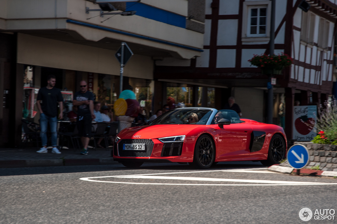 Audi R8 V10 Plus Spyder 2017