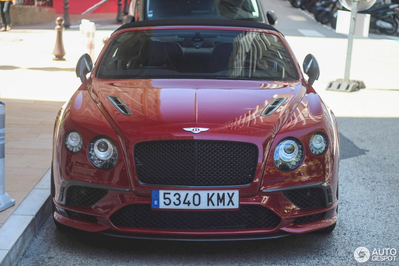 Bentley Continental Supersports Convertible 2018