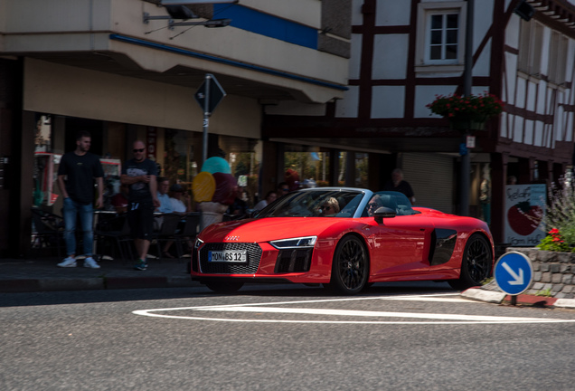 Audi R8 V10 Plus Spyder 2017