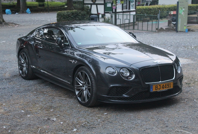 Bentley Continental GT Speed 2016