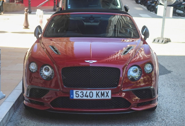 Bentley Continental Supersports Convertible 2018