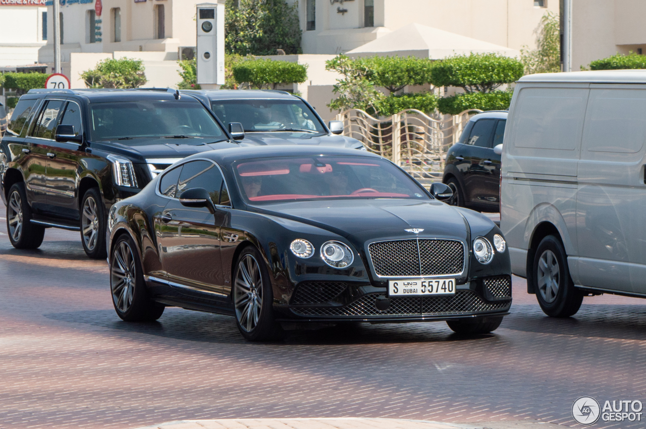 Bentley Continental GT Speed 2016