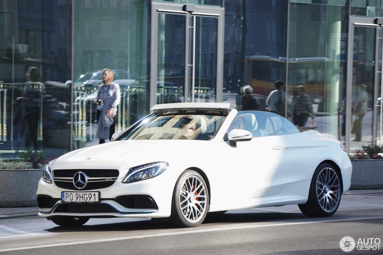 Mercedes-AMG C 63 S Convertible A205 Ocean Blue Edition