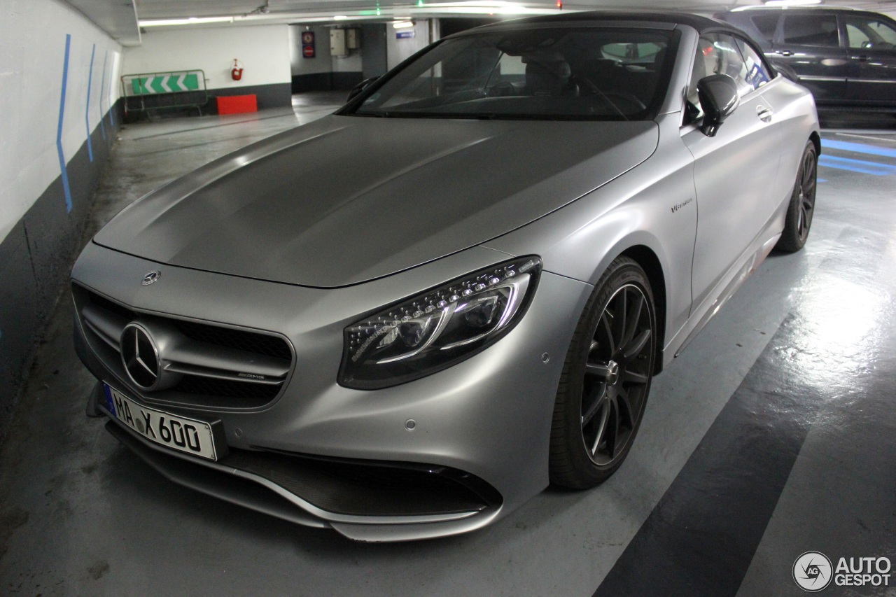 Mercedes-AMG S 63 Convertible A217