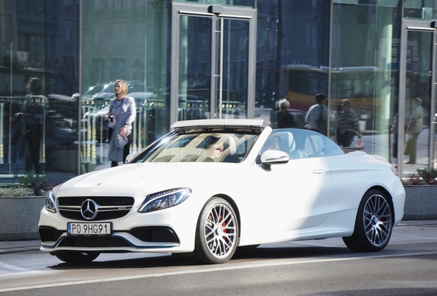 Mercedes-AMG C 63 S Convertible A205 Ocean Blue Edition