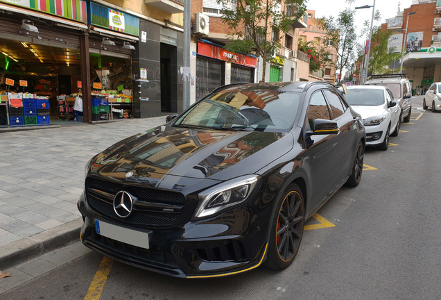 Mercedes-AMG GLA 45 X156 Yellow Night Edition