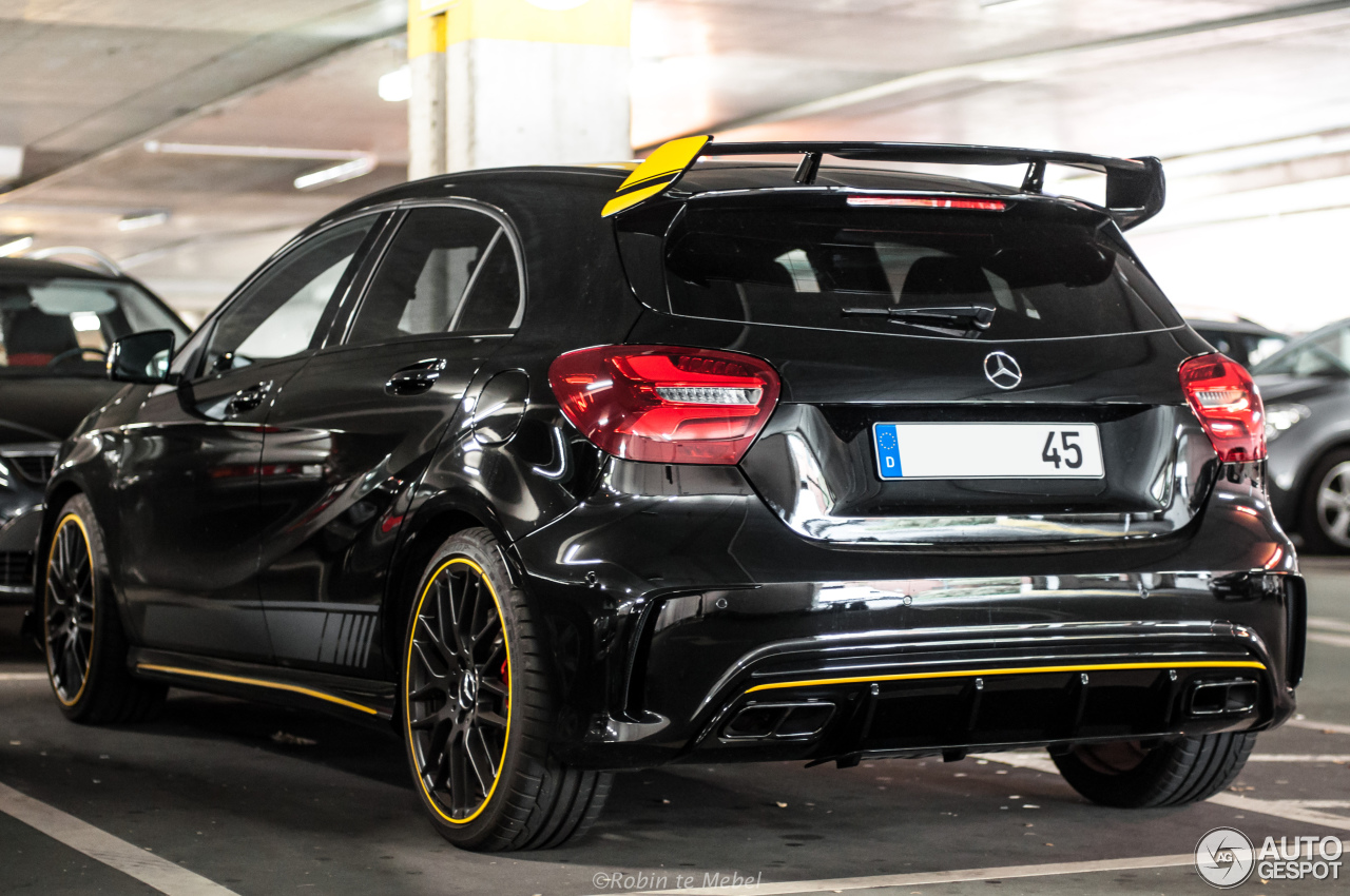 Mercedes-AMG A 45 W176 Yellow Night Edition