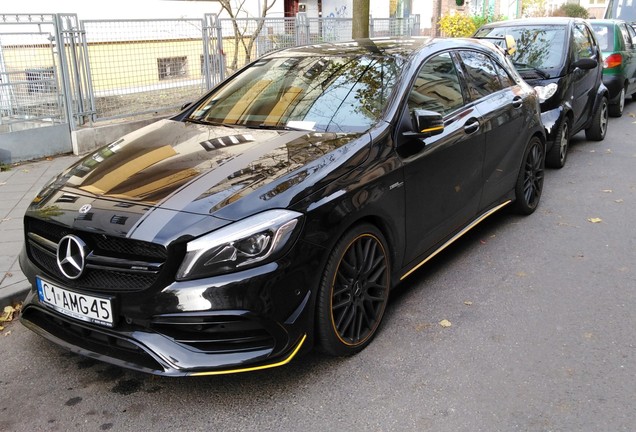 Mercedes-AMG A 45 W176 Yellow Night Edition