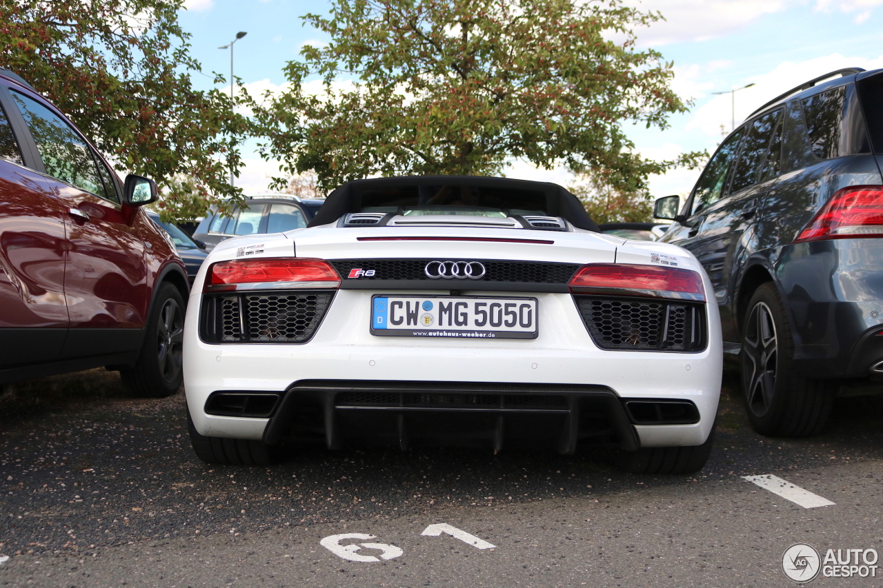 Audi R8 V10 Spyder 2016