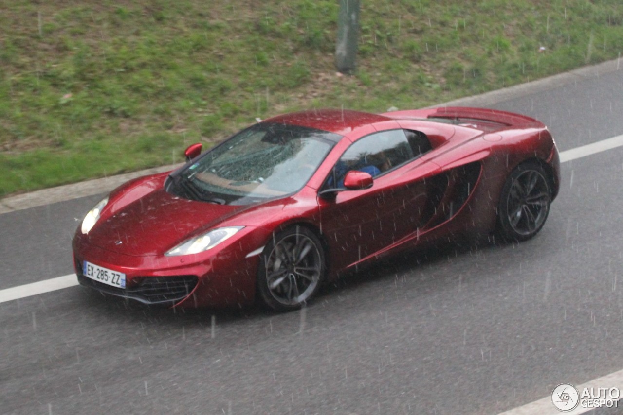 McLaren 12C Spider