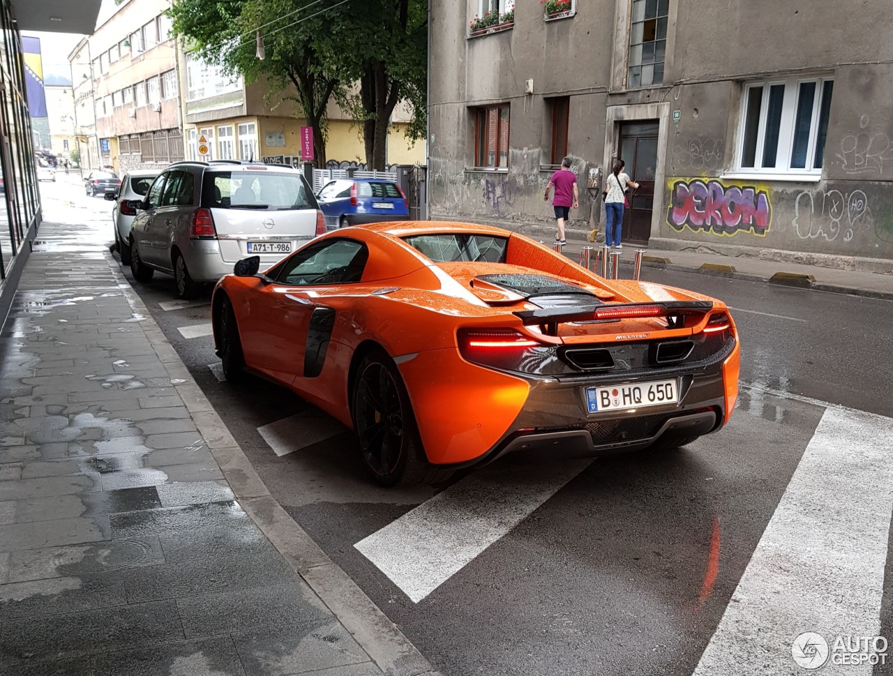 McLaren 650S Spider