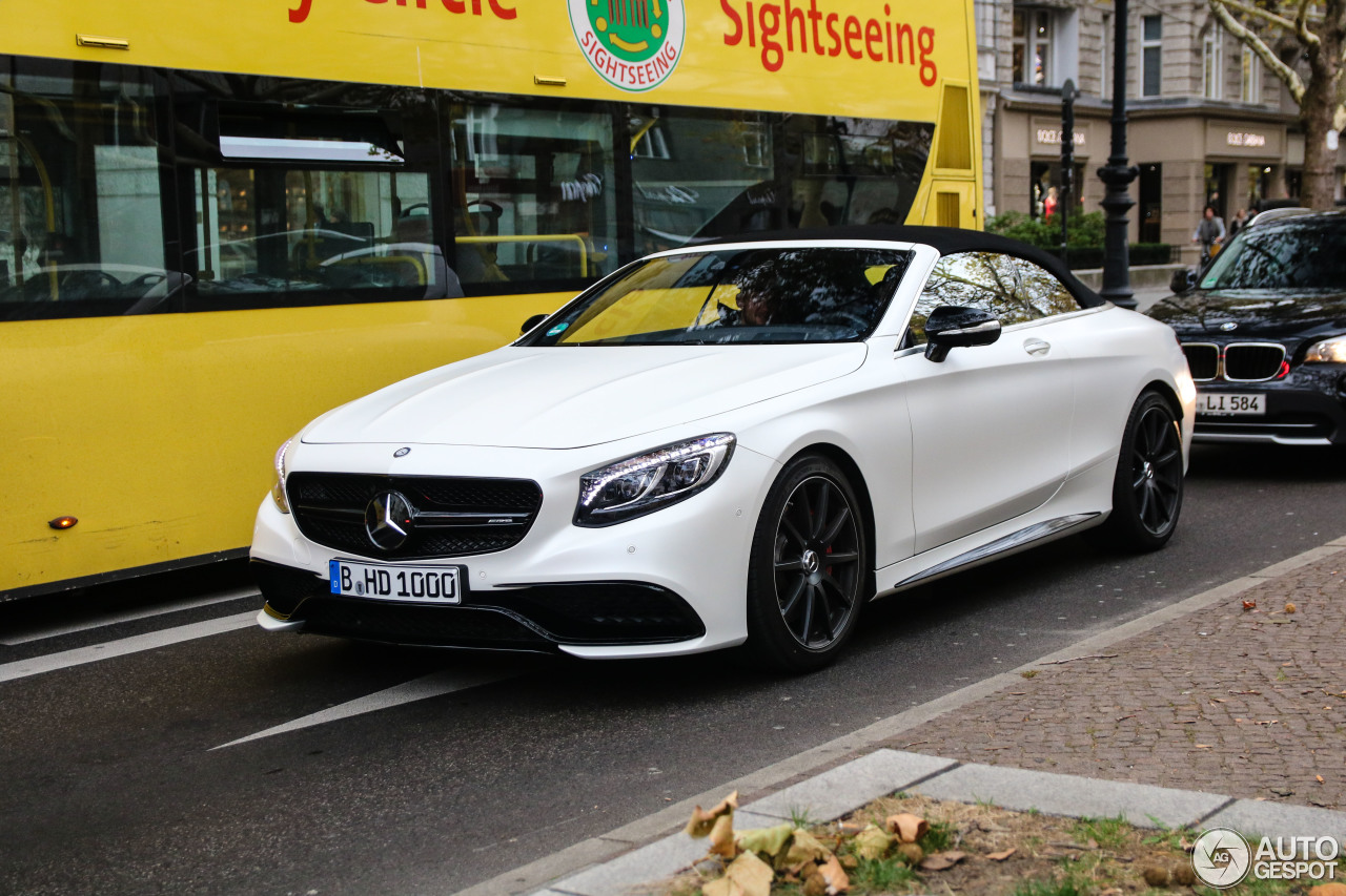 Mercedes-AMG S 63 Convertible A217