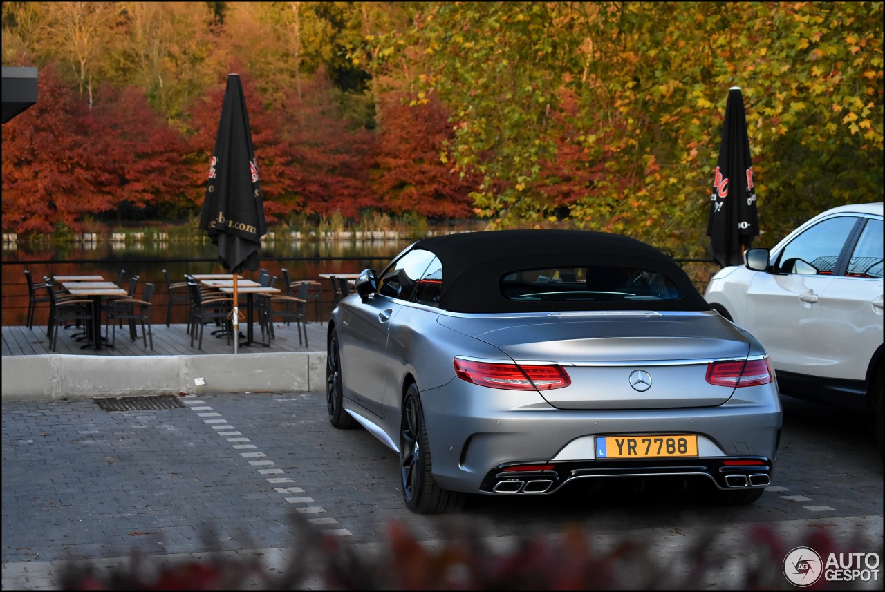 Mercedes-AMG S 63 Convertible A217