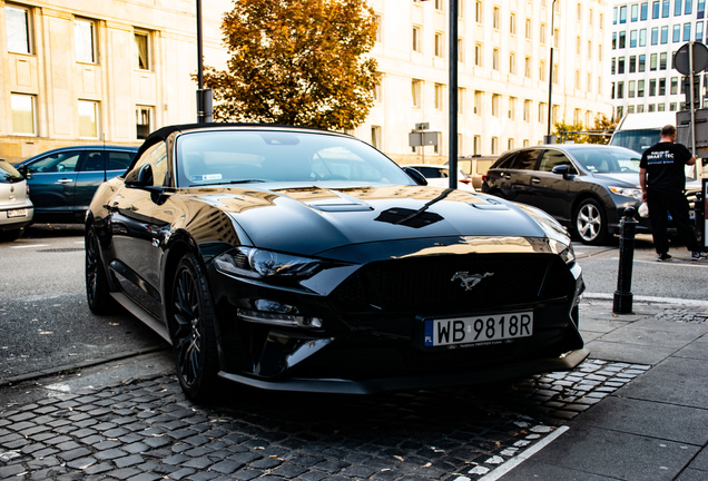 Ford Mustang GT Convertible 2018