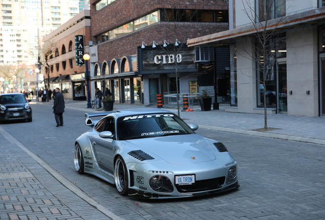 Porsche 996 Turbo Old&New Flachbau Widebody