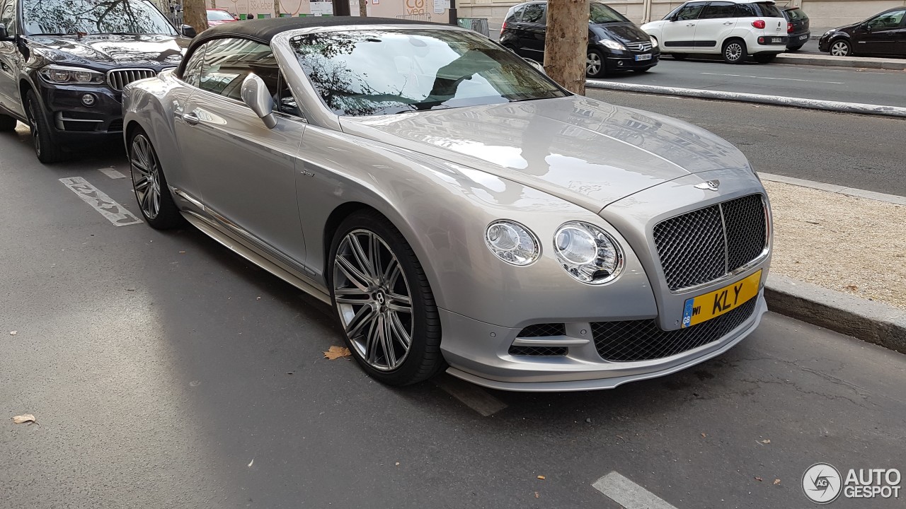 Bentley Continental GTC Speed 2015