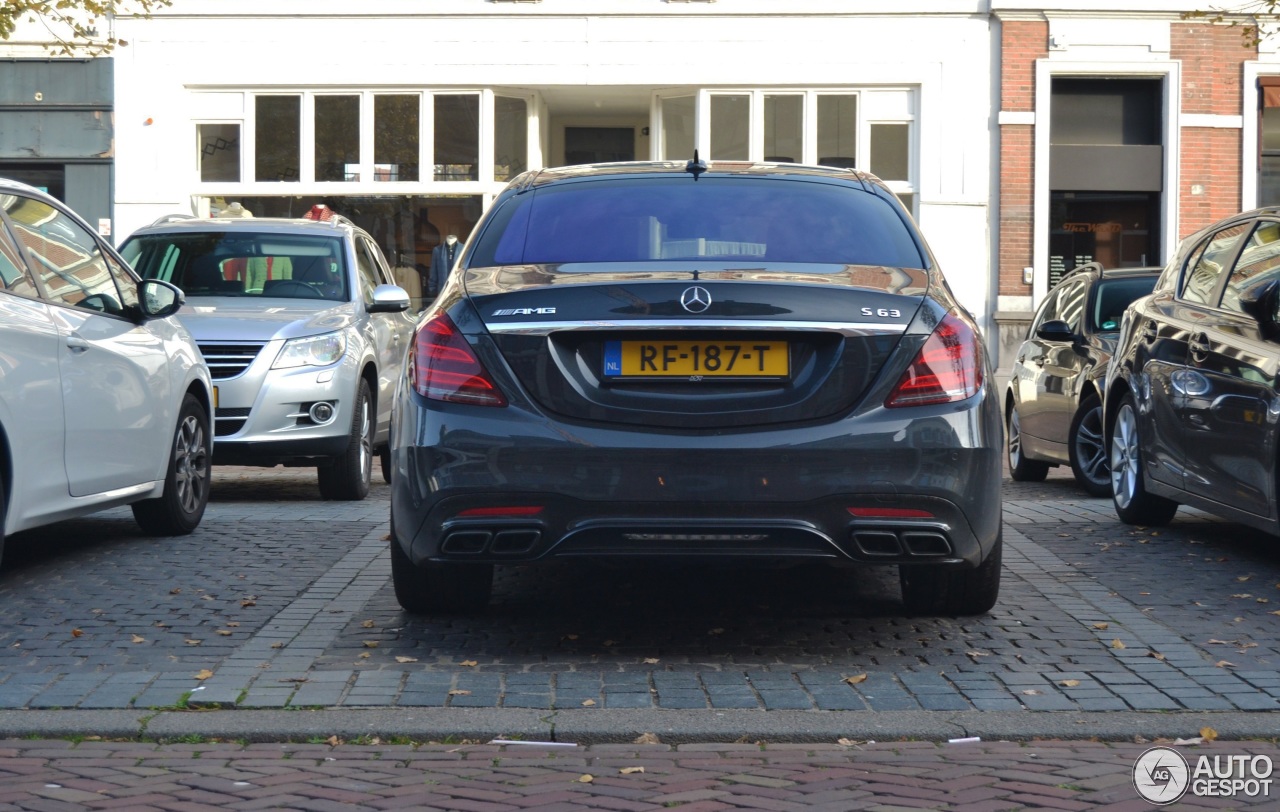 Mercedes-AMG S 63 V222 2017