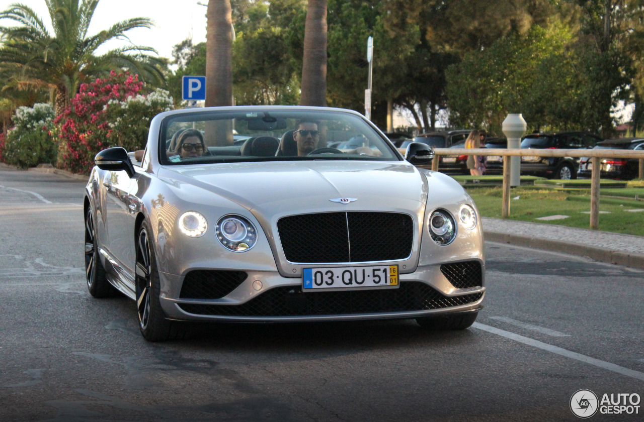 Bentley Continental GTC V8 S 2016