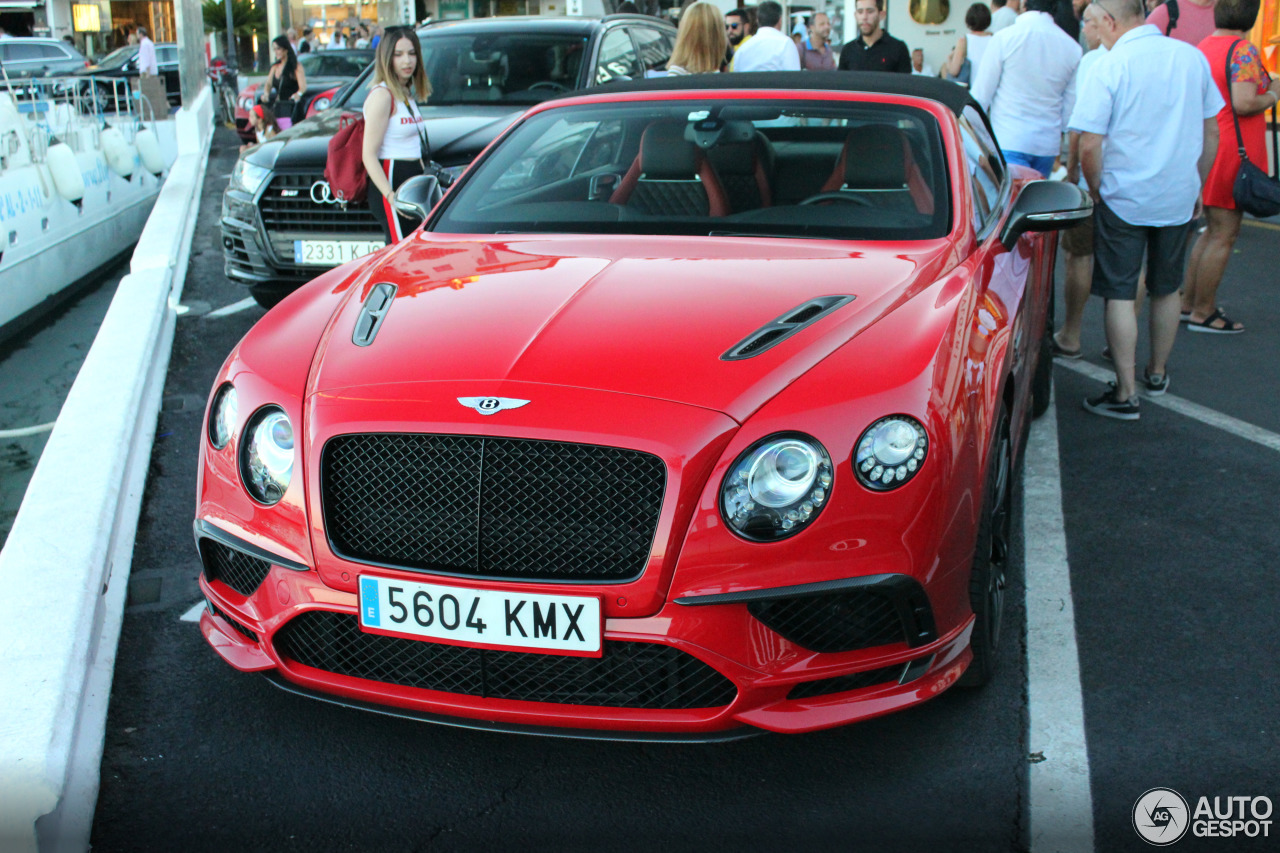 Bentley Continental Supersports Convertible 2018