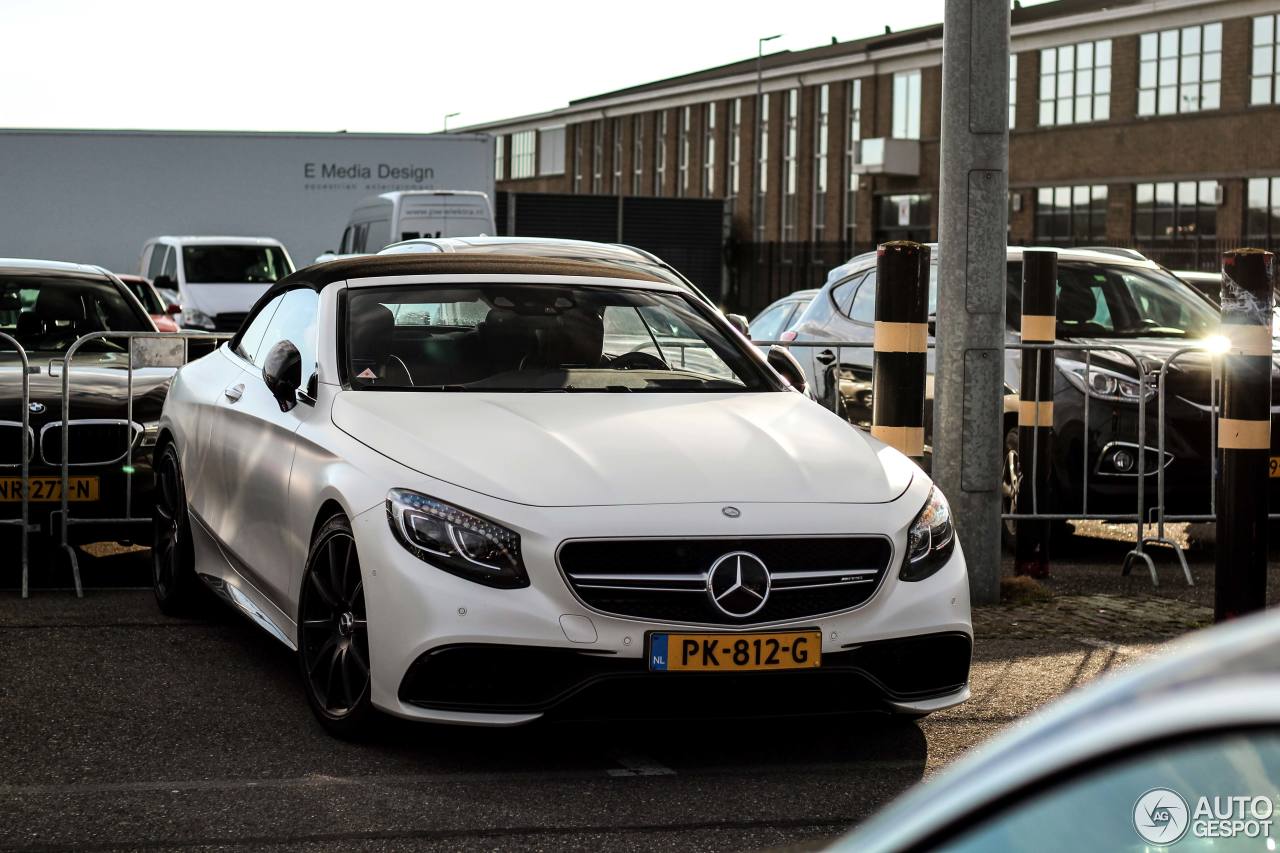 Mercedes-AMG S 63 Convertible A217