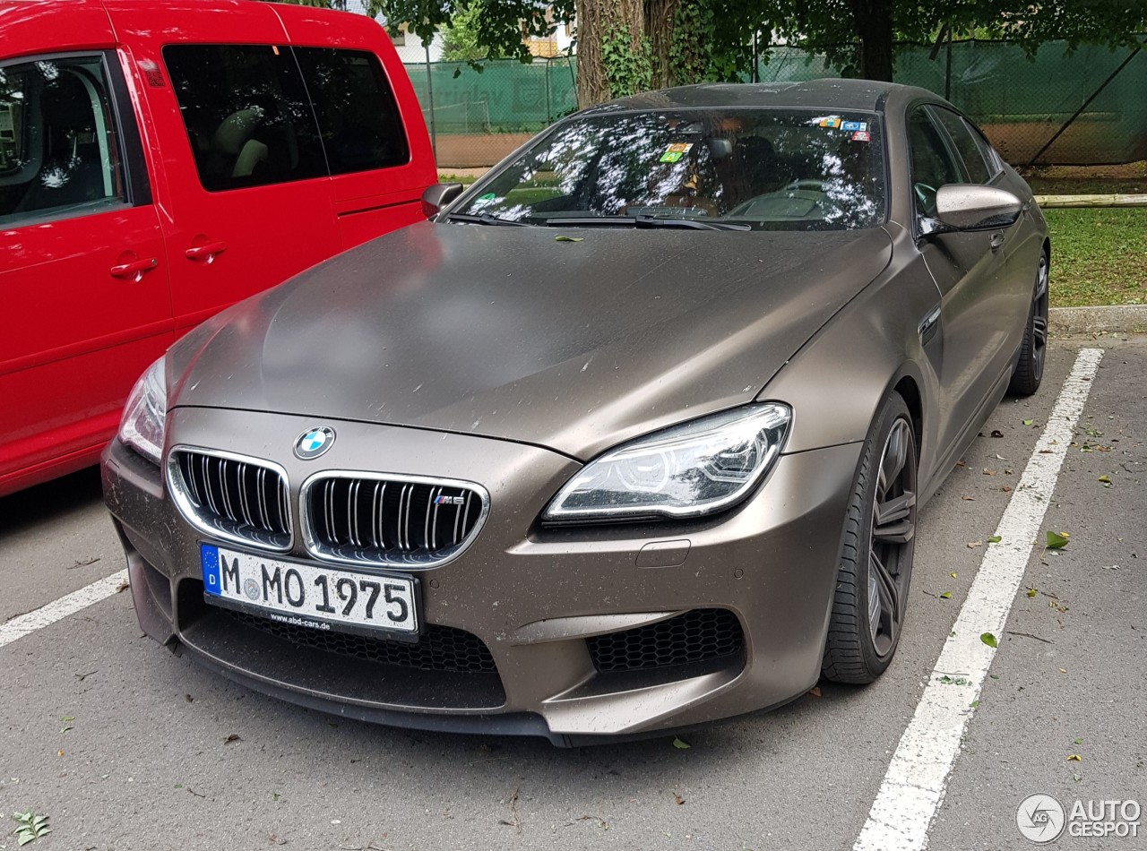 BMW M6 F06 Gran Coupé 2015