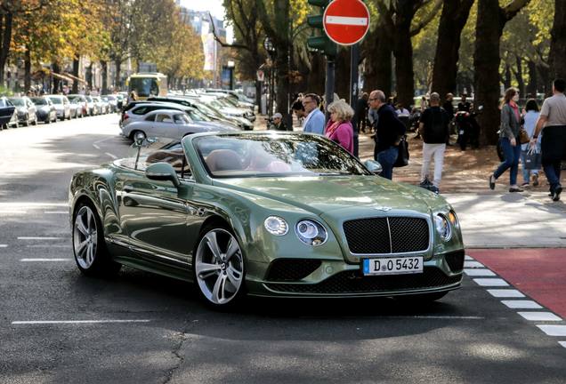 Bentley Continental GTC Speed 2016