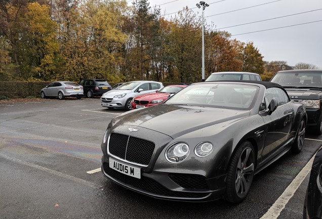 Bentley Continental GTC V8 S 2016