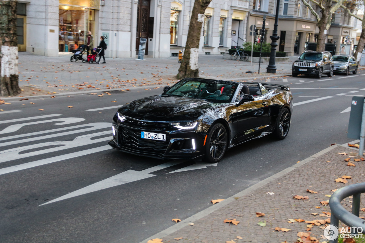 Chevrolet Camaro ZL1 Convertible 2017