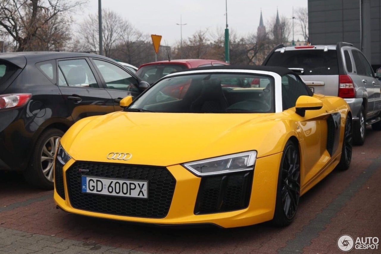 Audi R8 V10 Spyder 2016