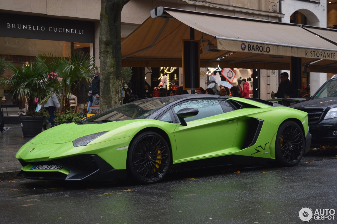 Lamborghini Aventador LP750-4 SuperVeloce Roadster