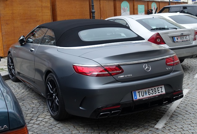 Mercedes-AMG S 63 Convertible A217 2018