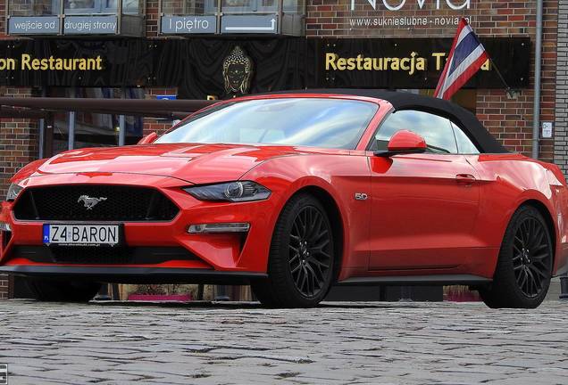 Ford Mustang GT Convertible 2018