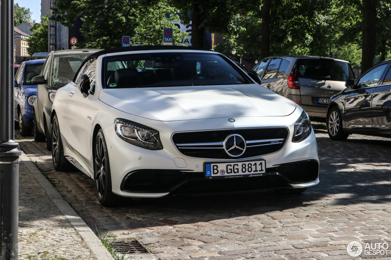 Mercedes-AMG S 63 Convertible A217