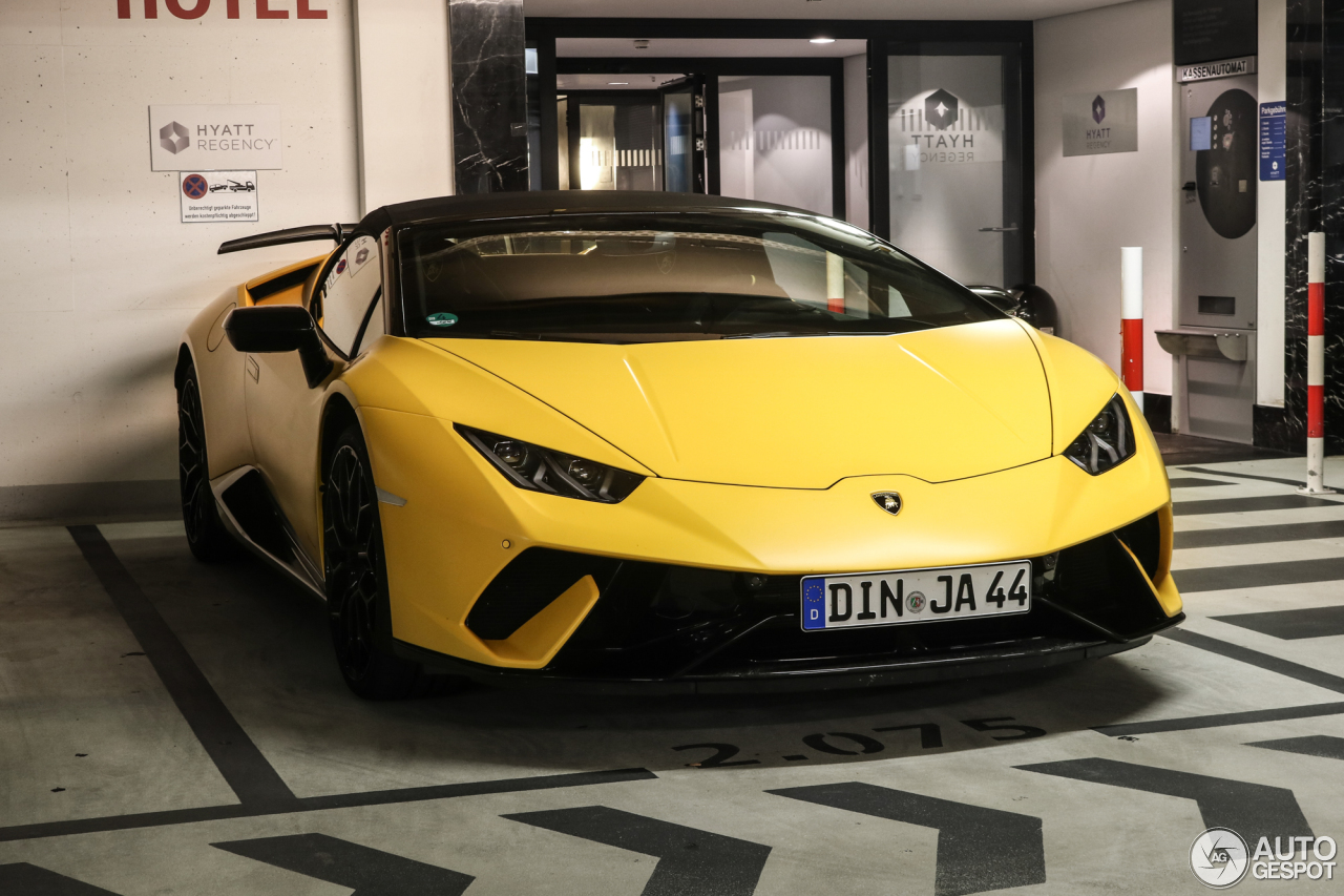 Lamborghini Huracán LP640-4 Performante Spyder