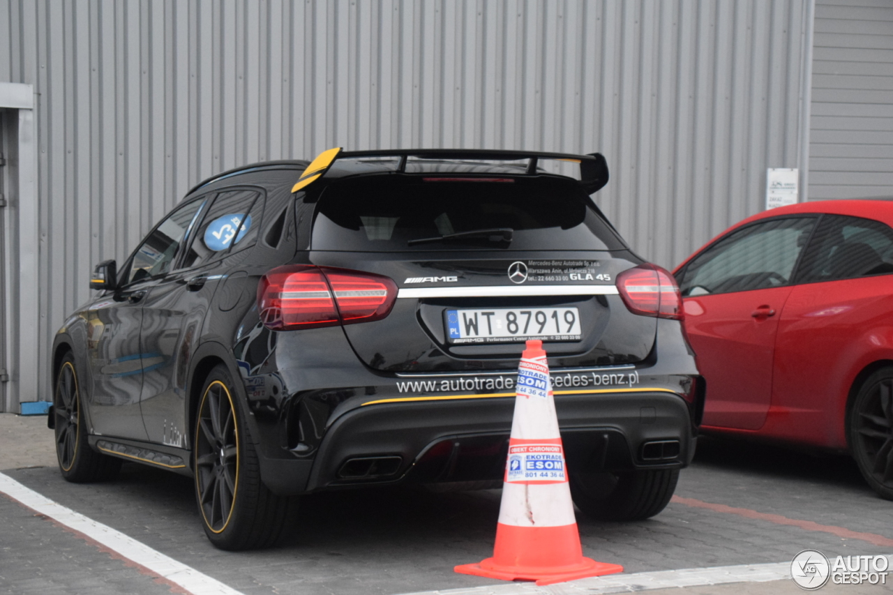 Mercedes-AMG GLA 45 X156 Yellow Night Edition