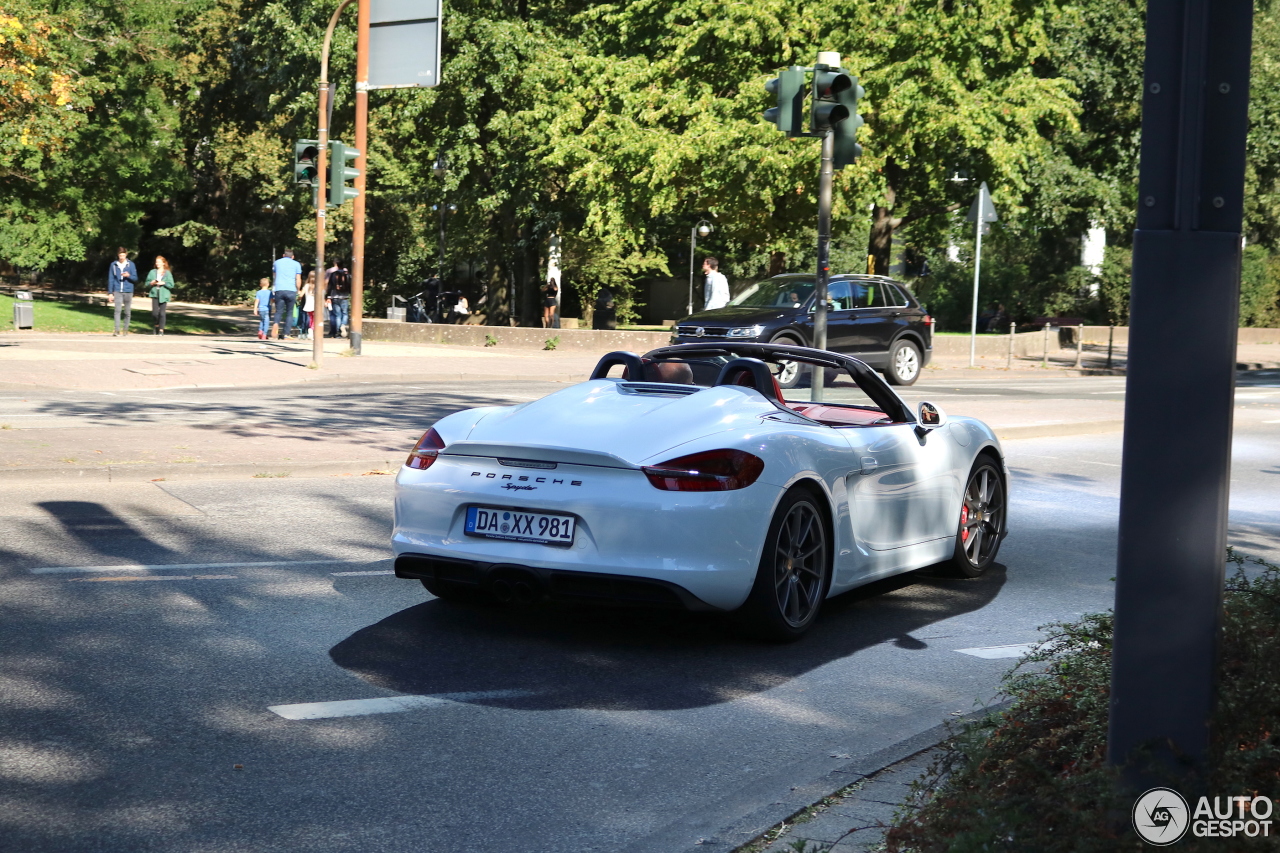 Porsche 981 Boxster Spyder