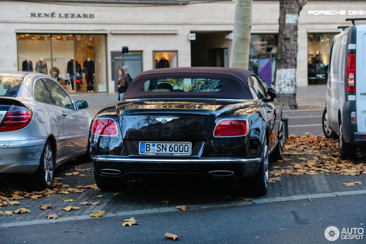 Bentley Continental GTC 2016