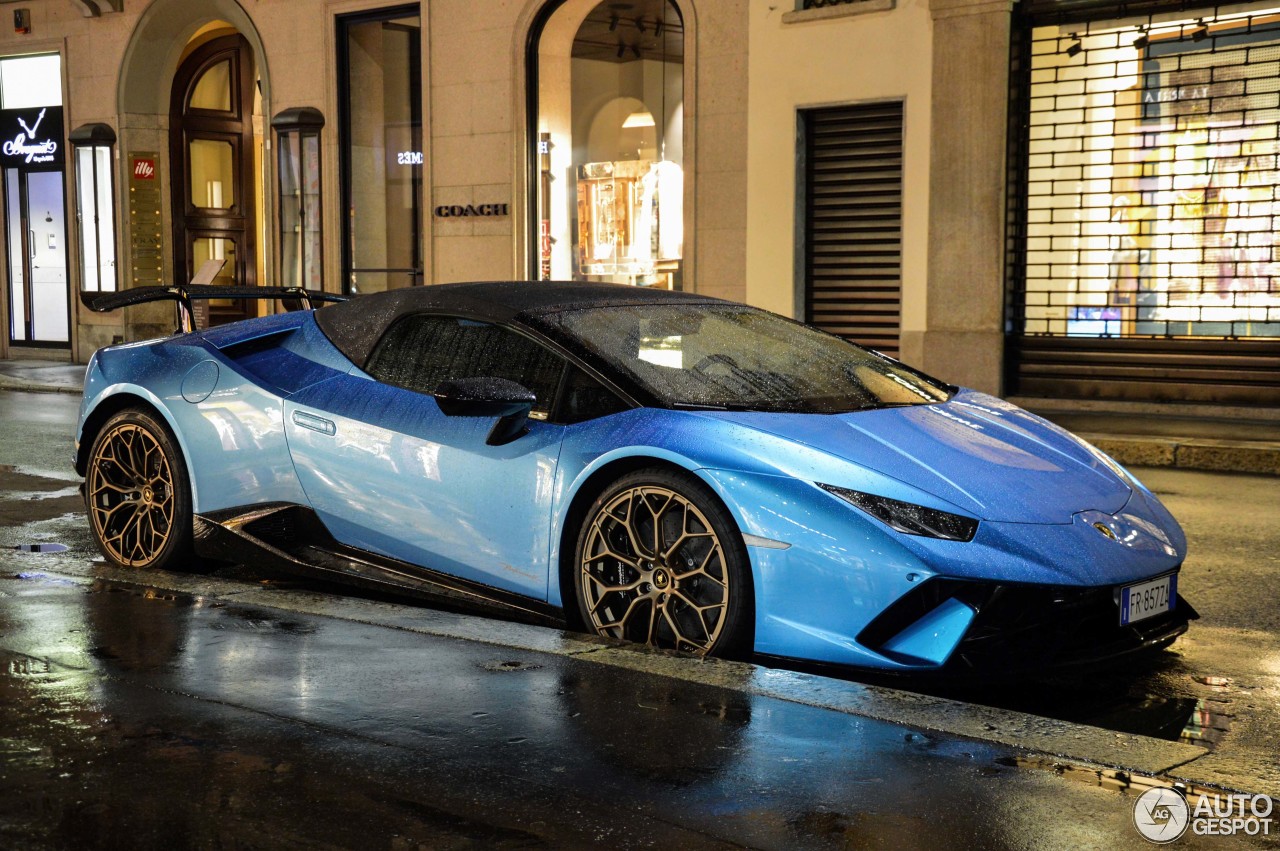 Lamborghini Huracán LP640-4 Performante Spyder