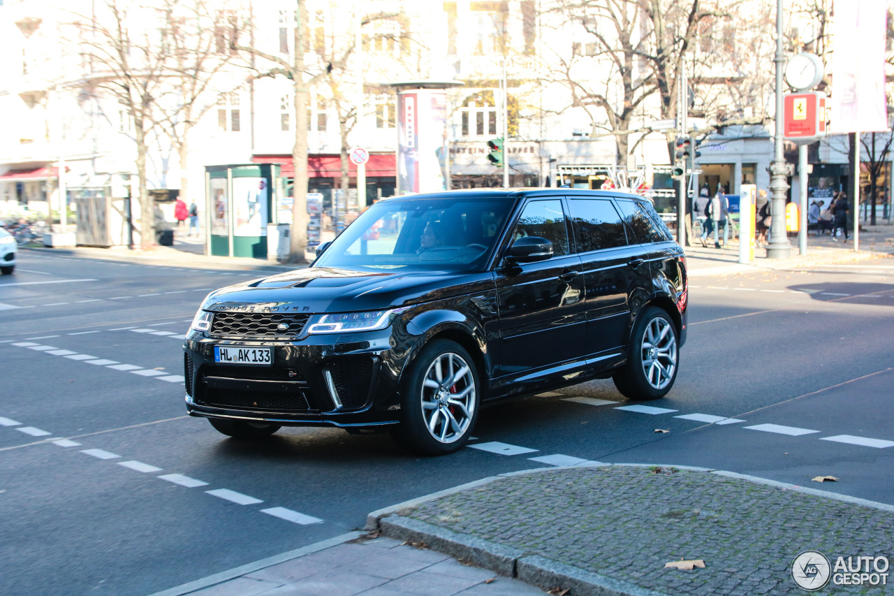 Land Rover Range Rover Sport SVR 2018