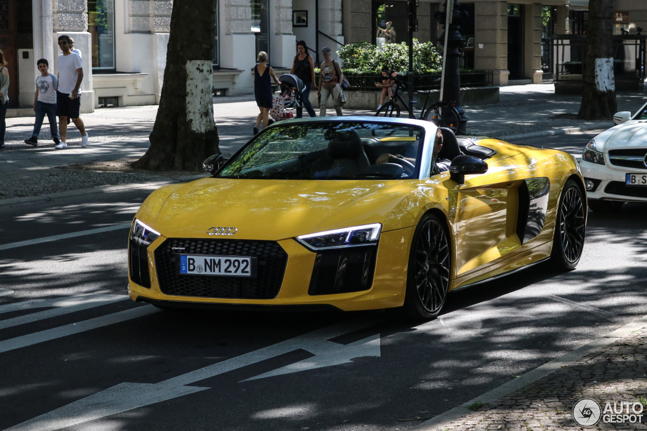 Audi R8 V10 Plus Spyder 2017