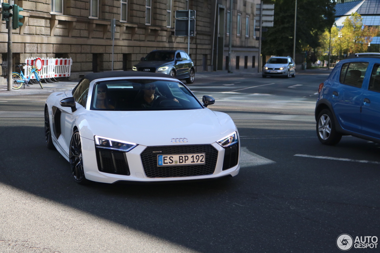 Audi R8 V10 Spyder 2016