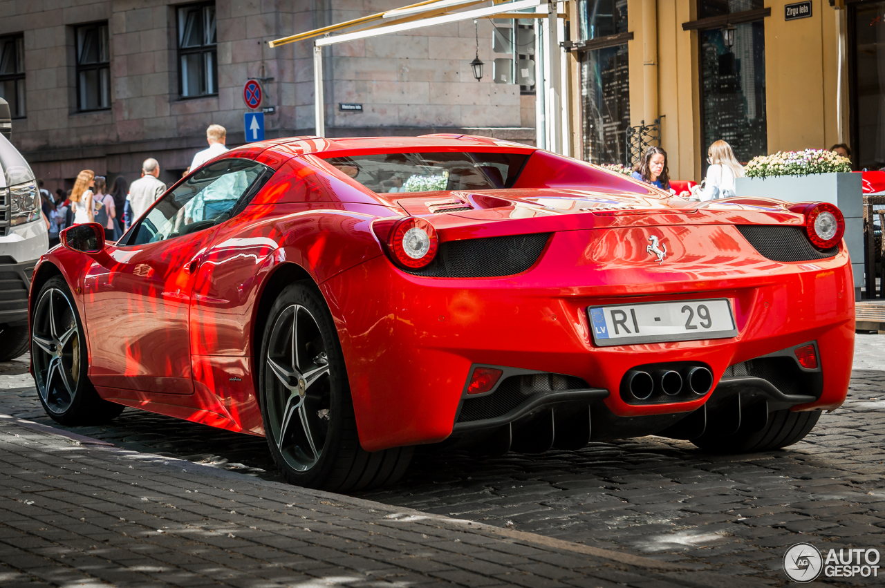 Ferrari 458 Spider